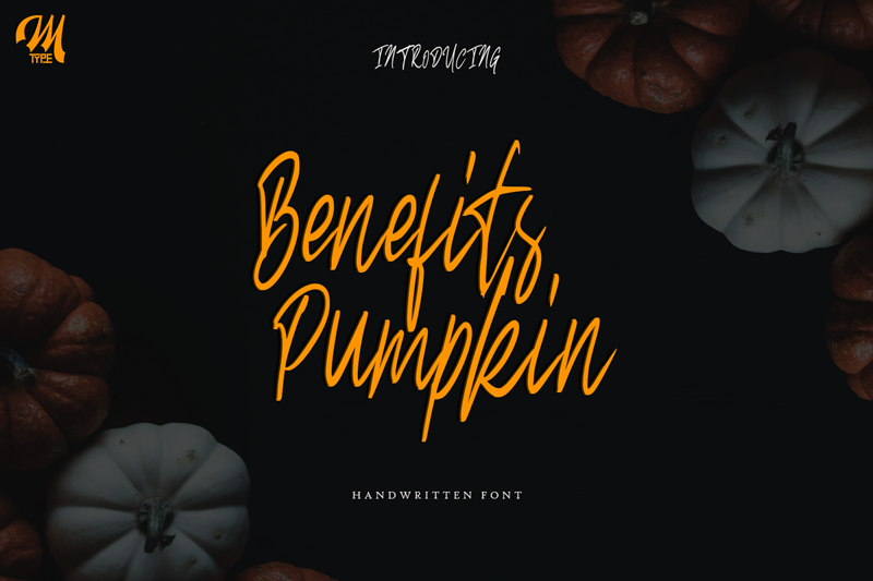 Benefits Pumpkin Script Font