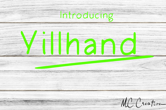 Yillhand Font