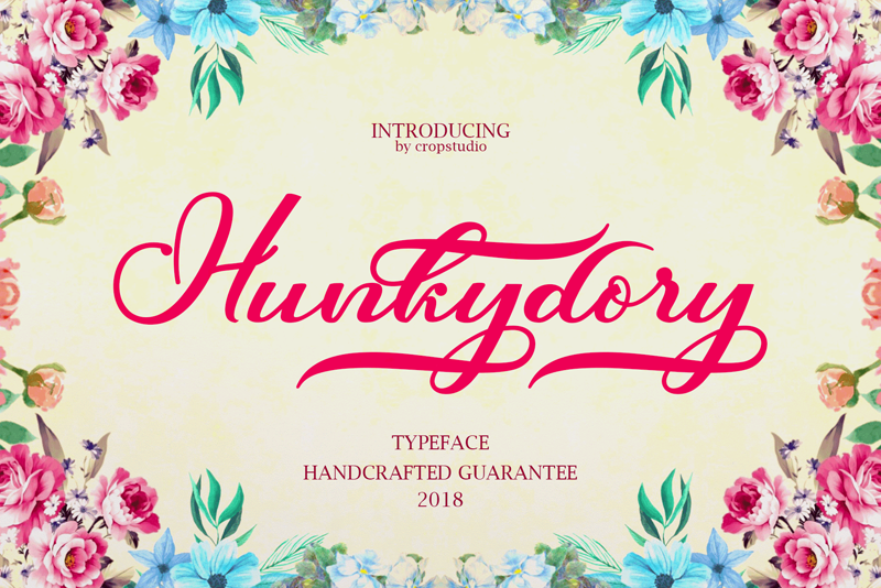 Hunkydory Font
