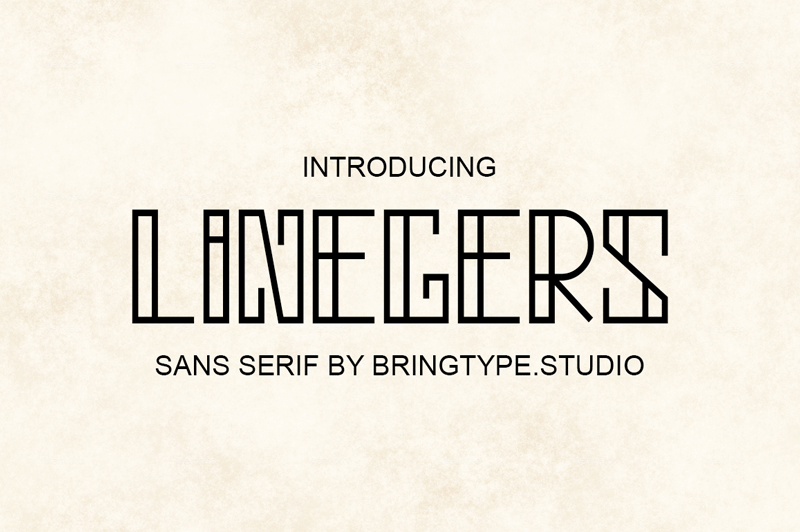 Linegers Font