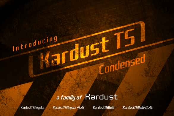 Kardust TS Font