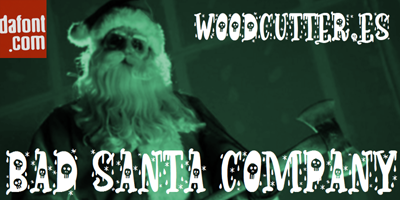Bad Santa Company Font