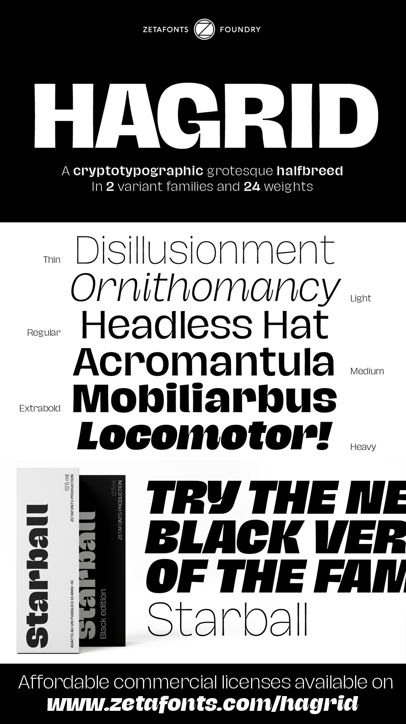 Hagrid Font