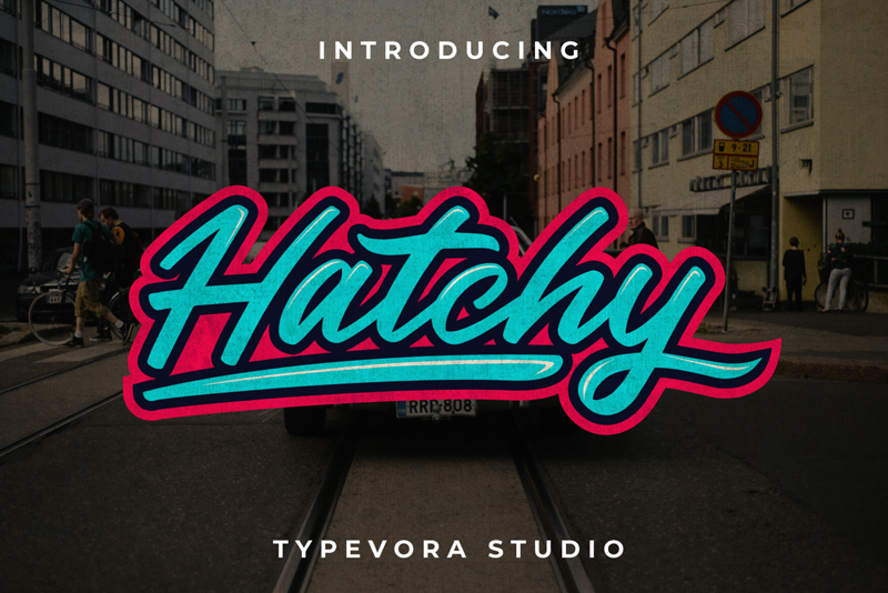 Hatchy Font
