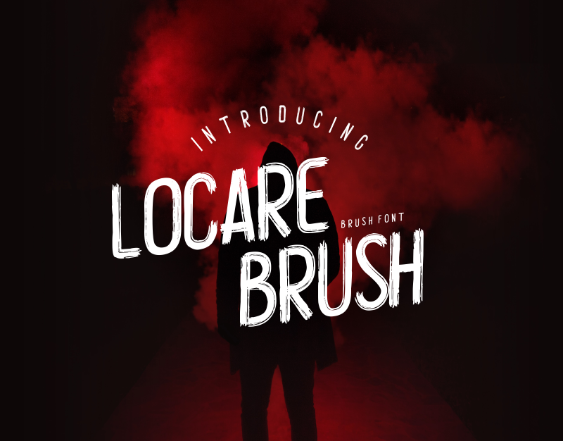 Locare Brush Font