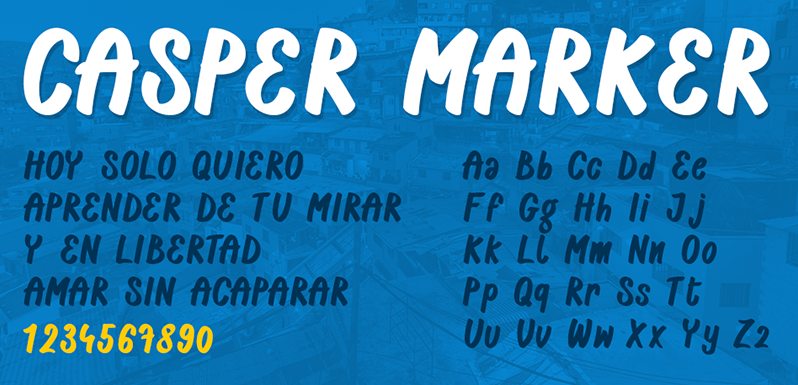 Casper Marker Font