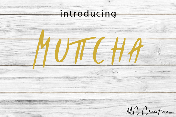 Muttcha Font