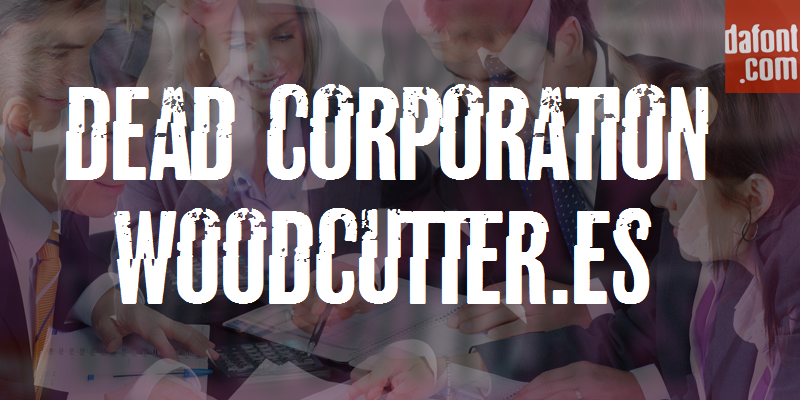 Dead Corporation Font