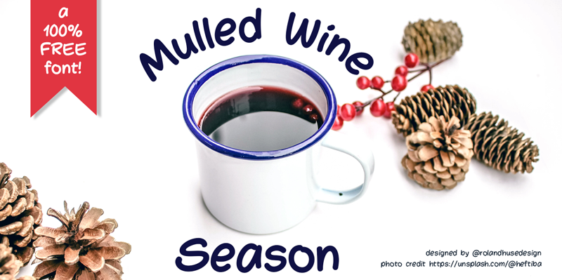 Mulled Wine Season Font