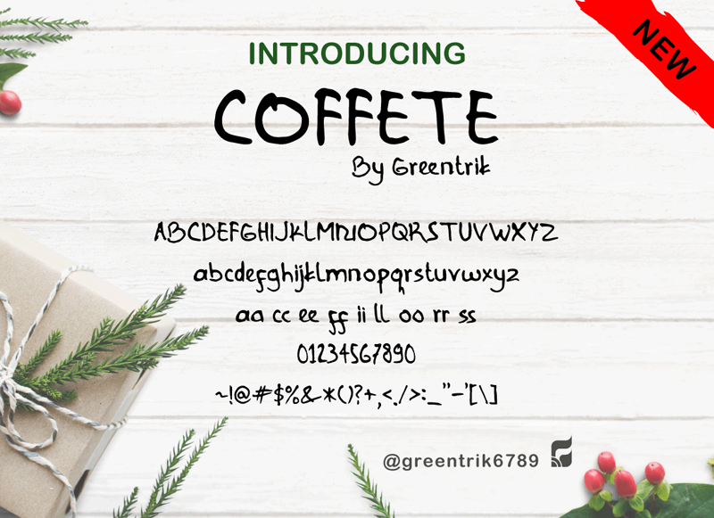 Coffete Font