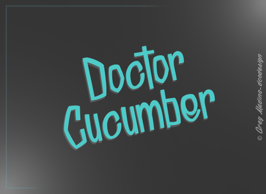 Dr Cucumber Font