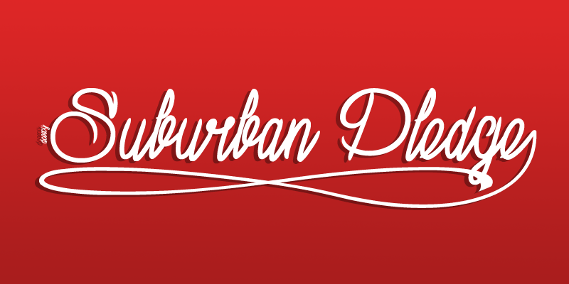 Pledge Font