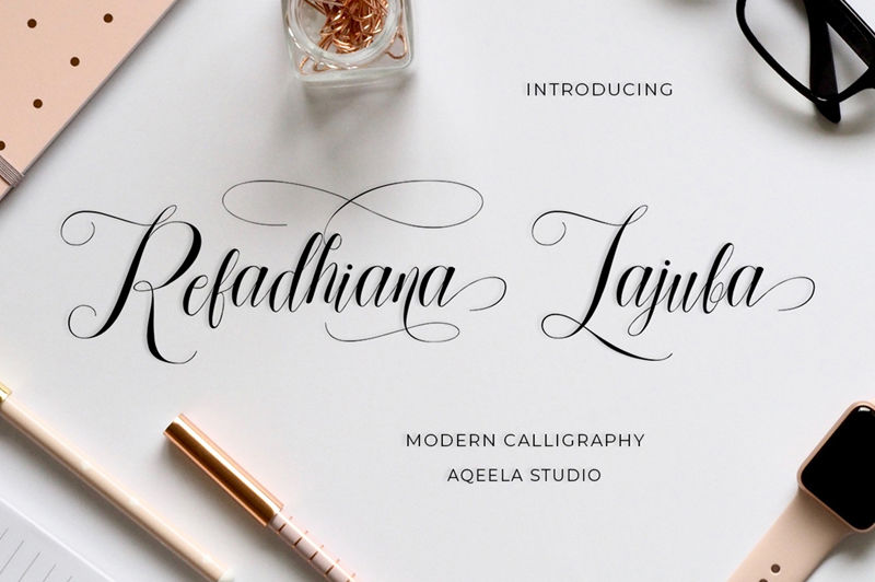 Refadhiana Lajuba Font