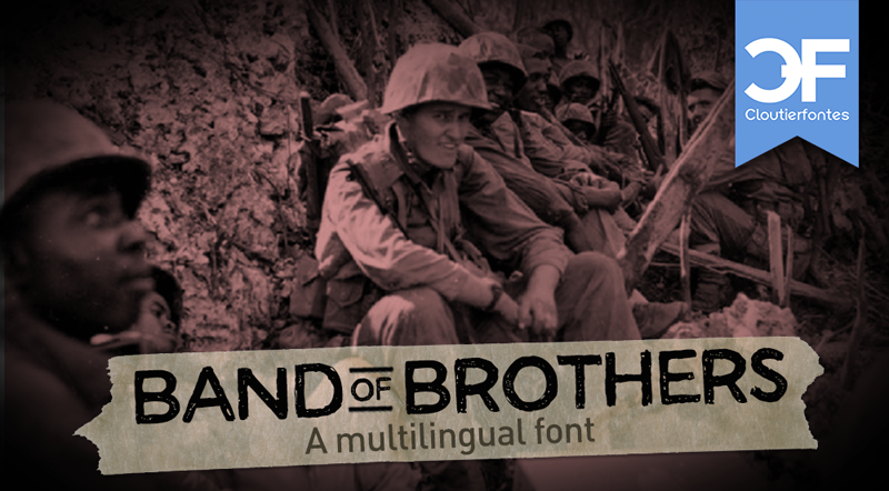 CF Band of Brothers Font
