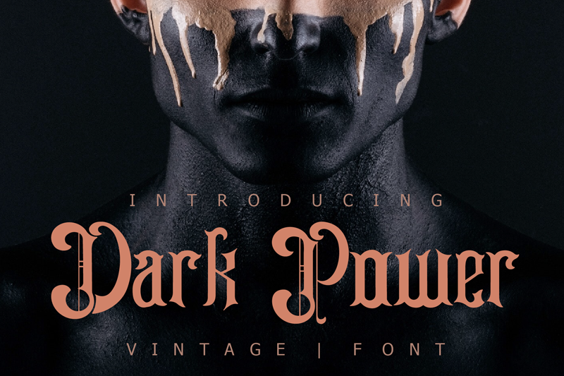 Dark Power Font