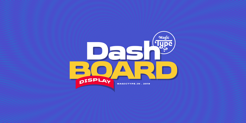 Dashboard Font