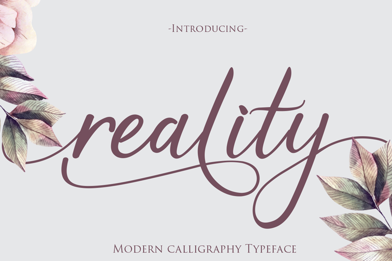 Reality Font