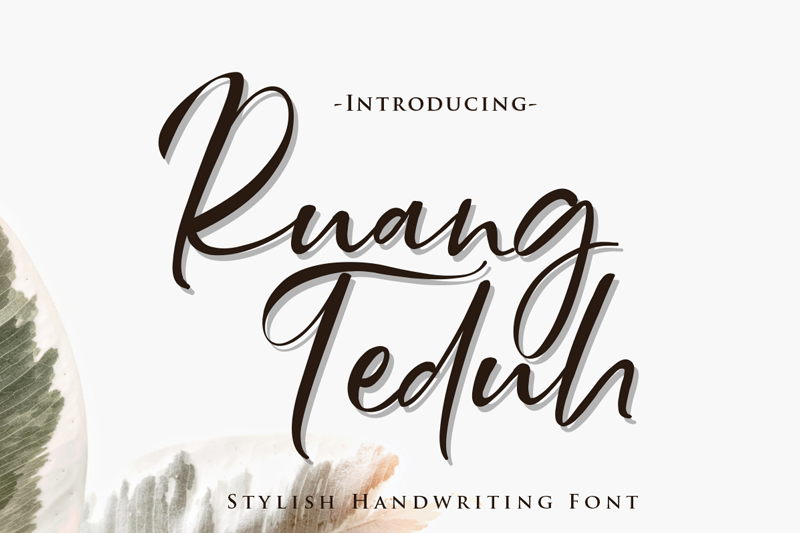 Ruang Teduh Font