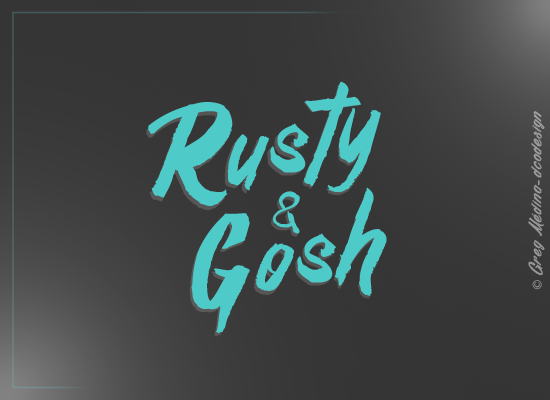 Rusty & Gosh Font