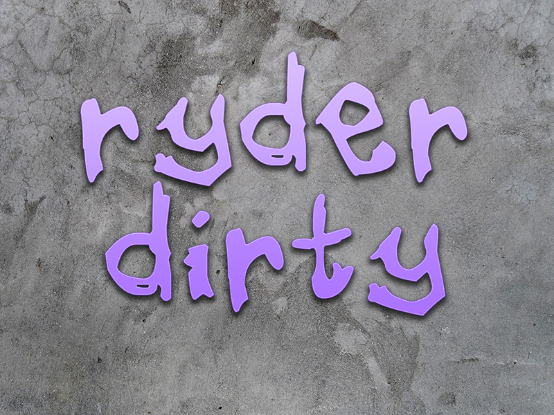 Ryder Dirty Font