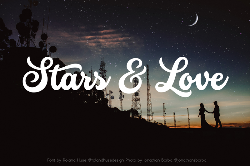 Stars & Love Font