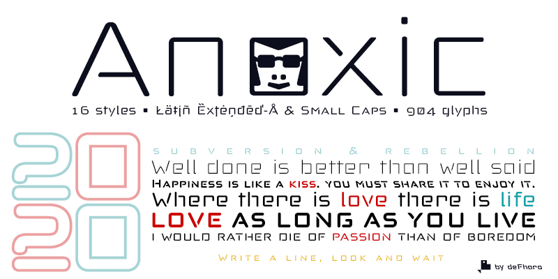 Anoxic SC Font