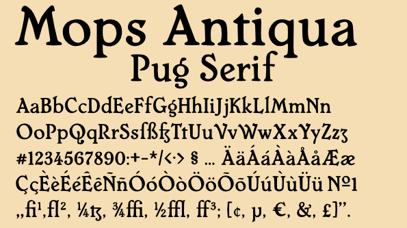 Mops Font