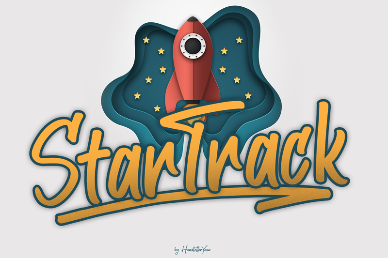 StarTrack Font