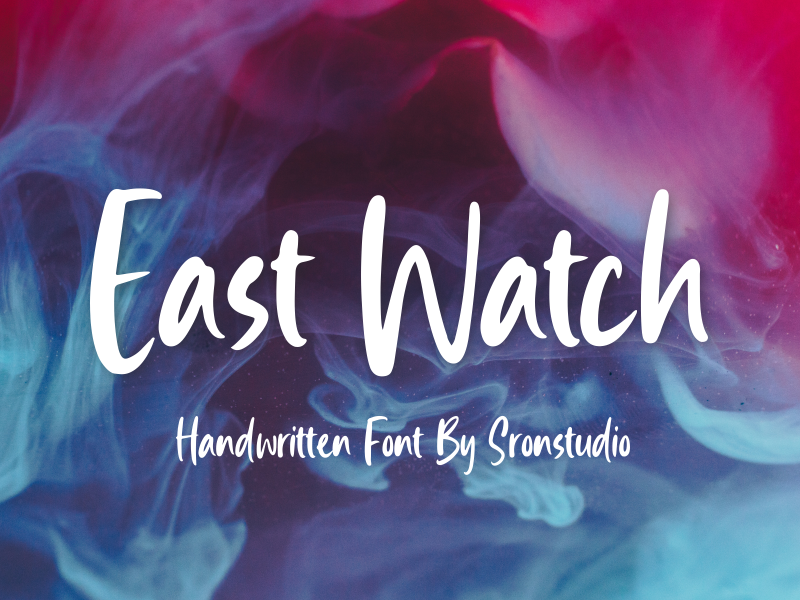 East Watch Font