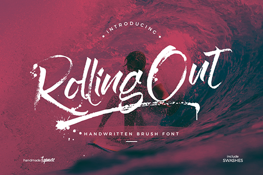 Rolling Out Font