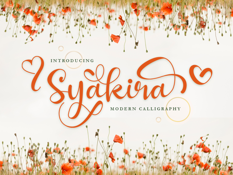 Syakira Font