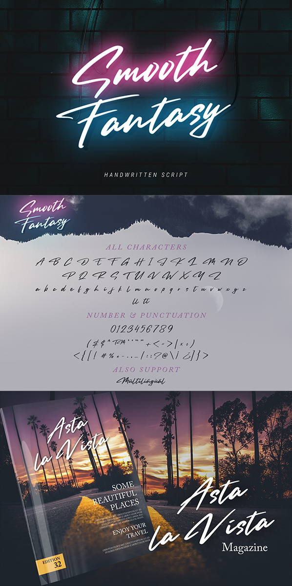 Smooth Fantasy Font
