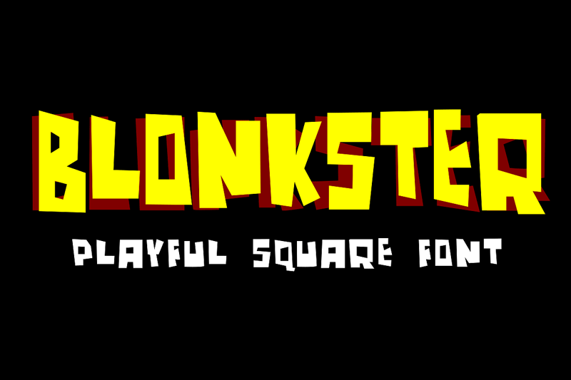Blonkster Font