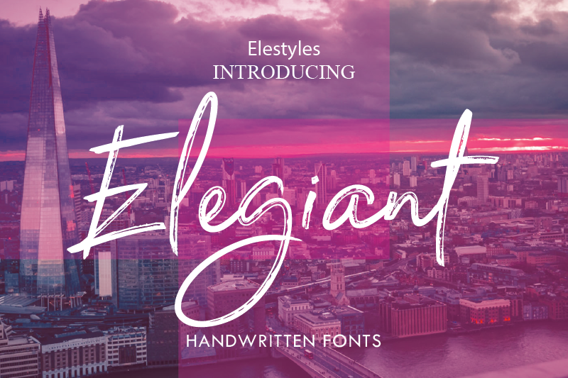 Elegiant Font