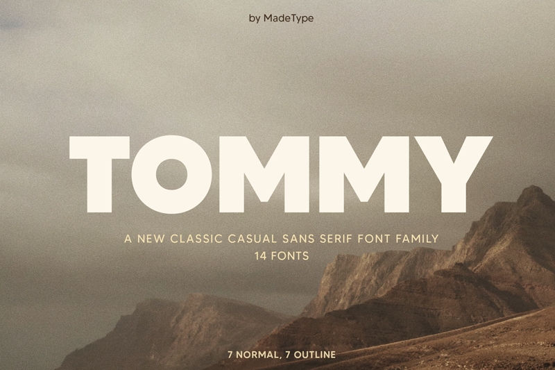 MADE Tommy Font