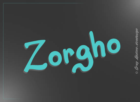 Zorgho Font