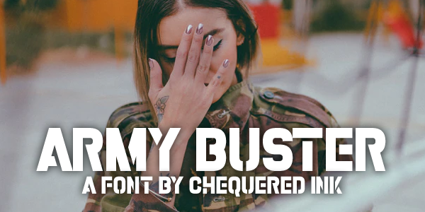 Army Buster Font