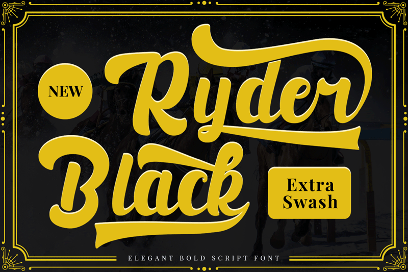 Black Ryder Font