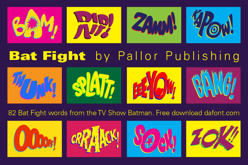 Bat Fight Font