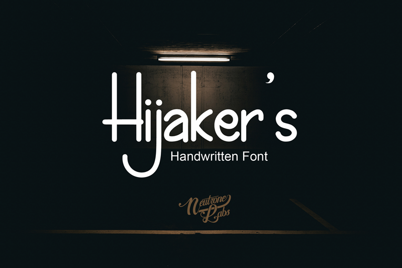 Hijaker�s Font
