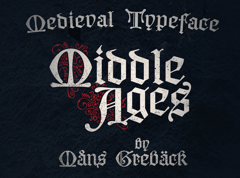 Middle Ages Font