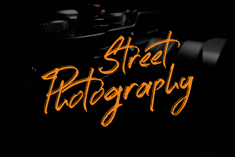 Street Photography Font