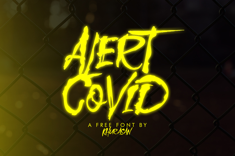 Alert Covid Font