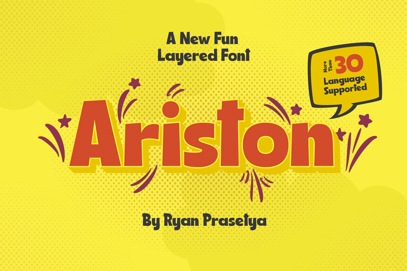 Ariston Comic Font