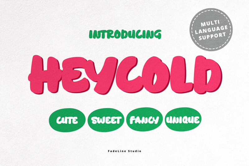 Heycold Font