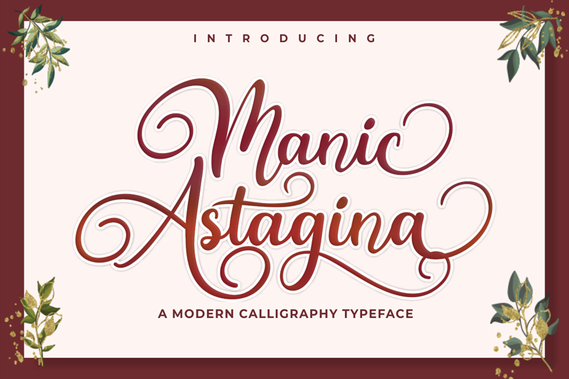 Manic Astagina Font