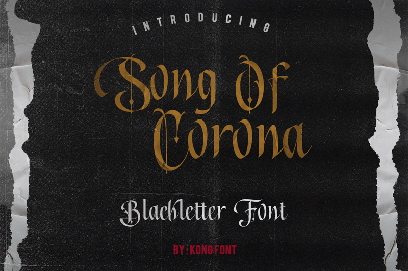 Song of Corona Font