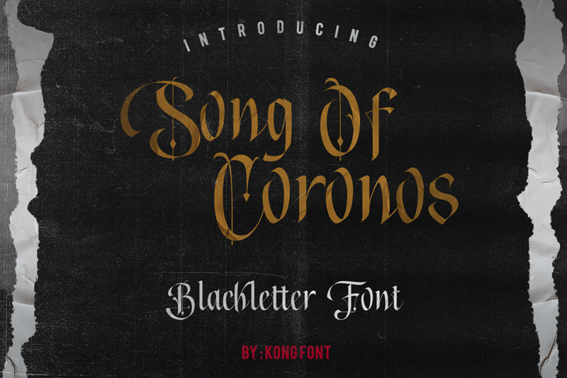 Song of Coronos Font