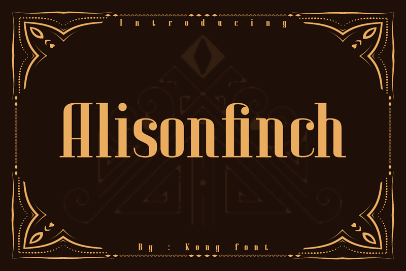 Alison Finch Font