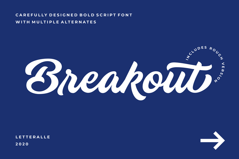 Breakout Font
